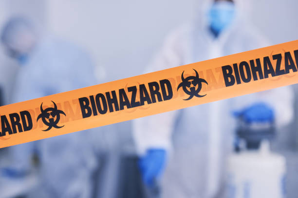 Professional Infectious Disease Decontamination technician working in Alfred, ME